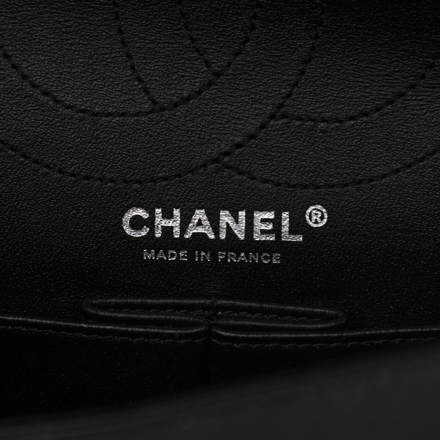 Chanel Sheepskin Chevron Quilted Studded 2.55 Reissue 226 Flap Black 6 of 13