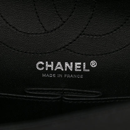 Chanel Sheepskin Chevron Quilted Studded 2.55 Reissue 226 Flap Black 6 of 13