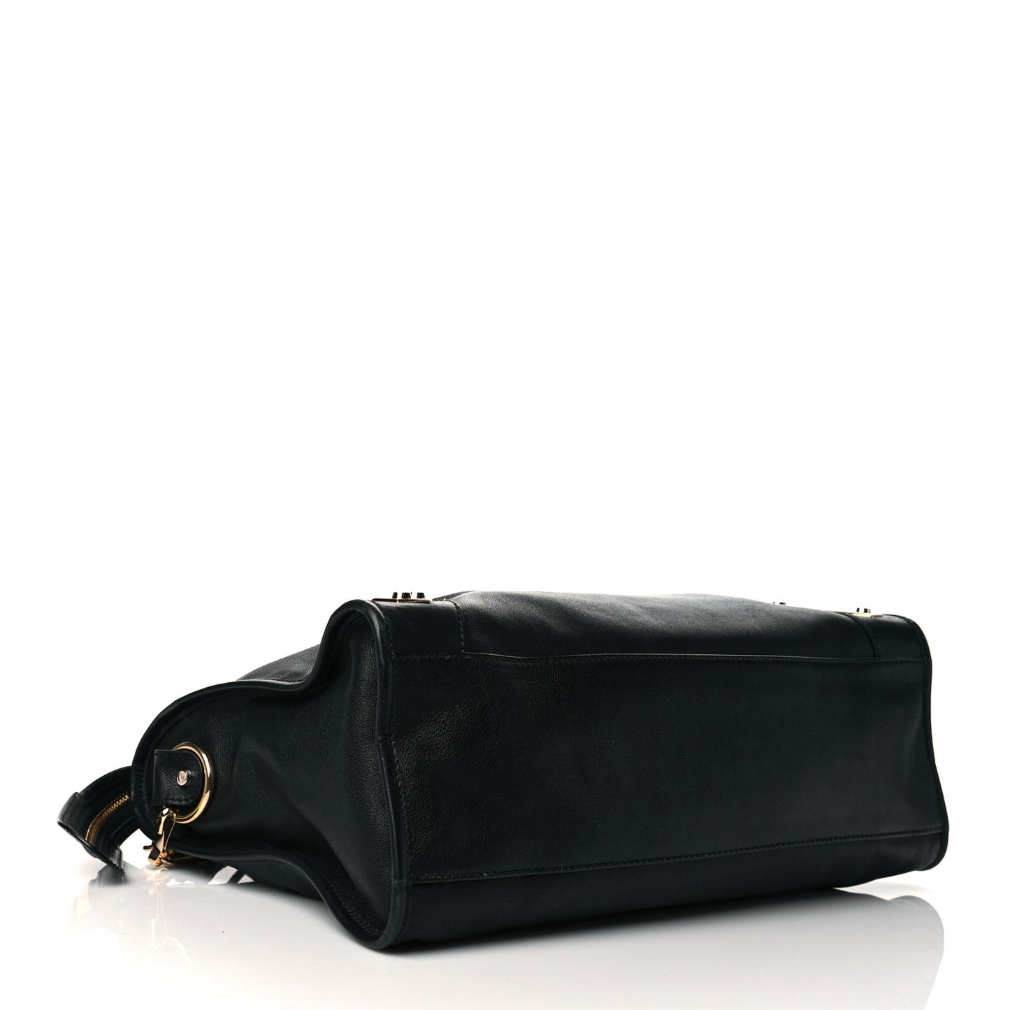 Veau Amp Plate Gold Hardware City Black