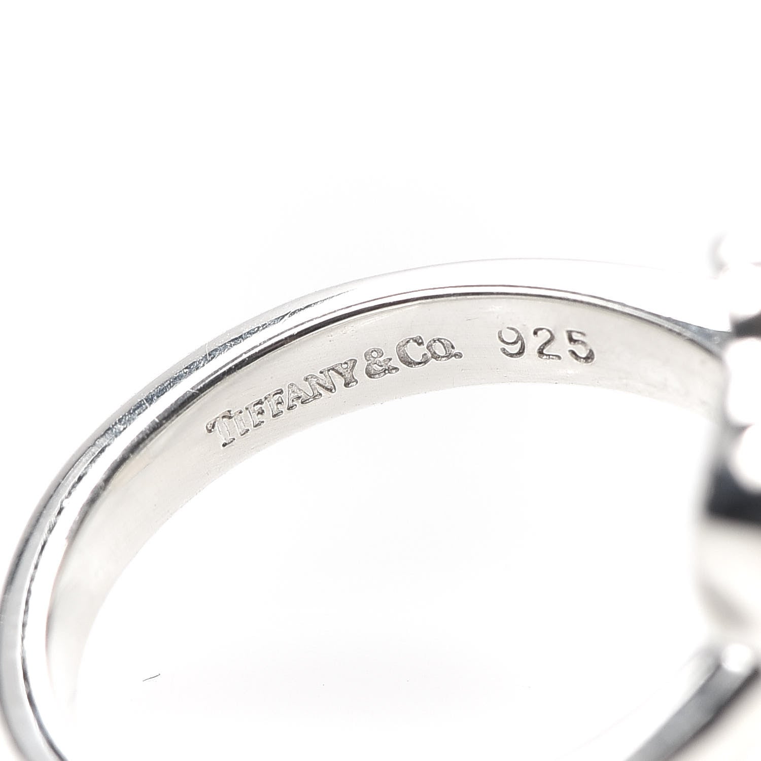 Tiffany Sterling Silver Paloma Picasso Loving Heart Ring 50 5.5 5 of 5
