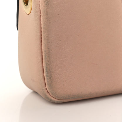 Fendi Nappa Apolo Bi-Color Mini Chain Baguette Rosa Quarzo Black 11 of 12