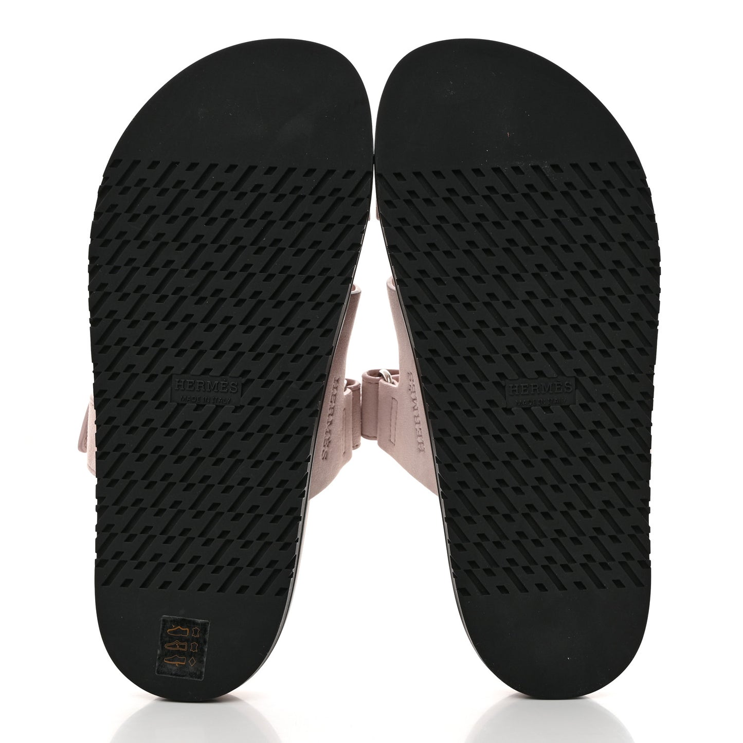 Suede Goatskin Womens Chypre Sandals 38.5 Rose Porcelaine