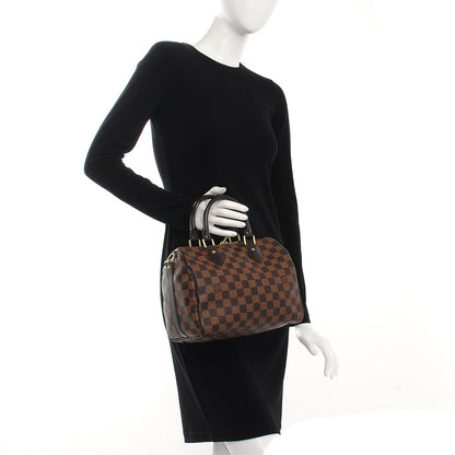 Louis Vuitton Damier Ebene Speedy Bandouliere 25 3 of 8
