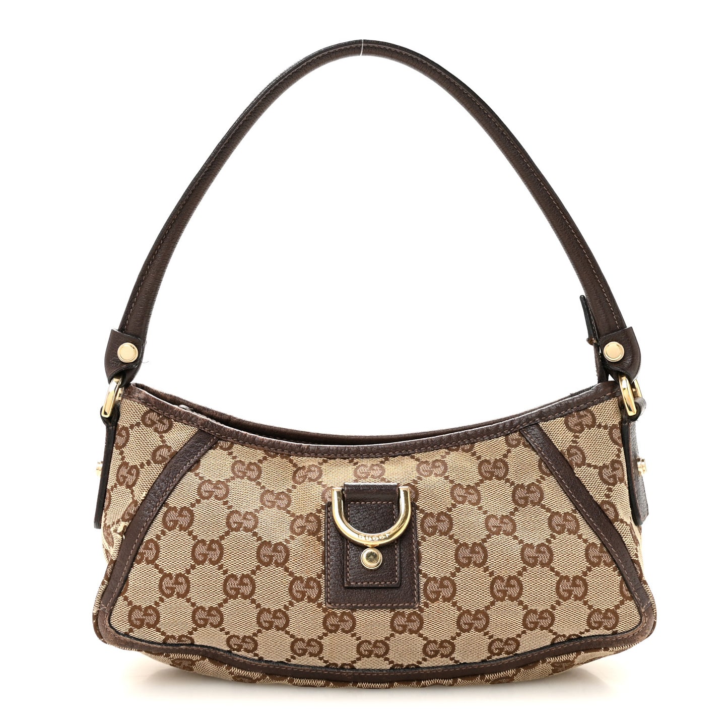 Monogram D Ring Abbey Pochette Brown