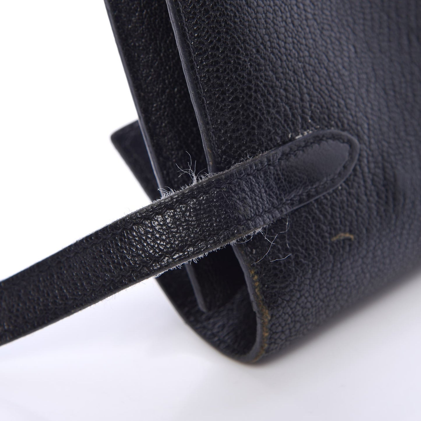 Chevre Mysore Kelly Longue Wallet Black
