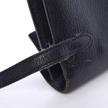 Hermes Chevre Mysore Kelly Longue Wallet Black 13 of 16