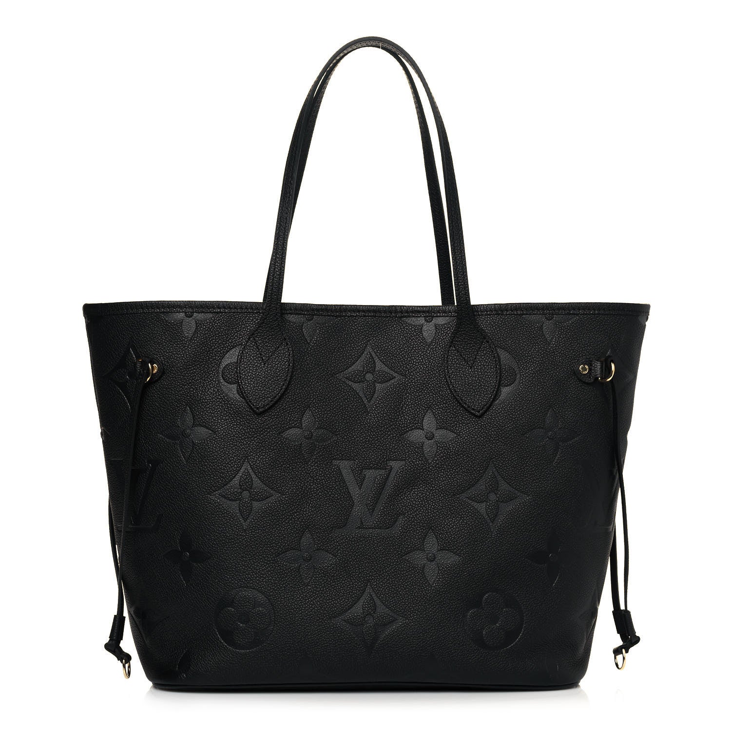 Louis Vuitton Empreinte Monogram Giant Neverfull MM Black 1 of 10
