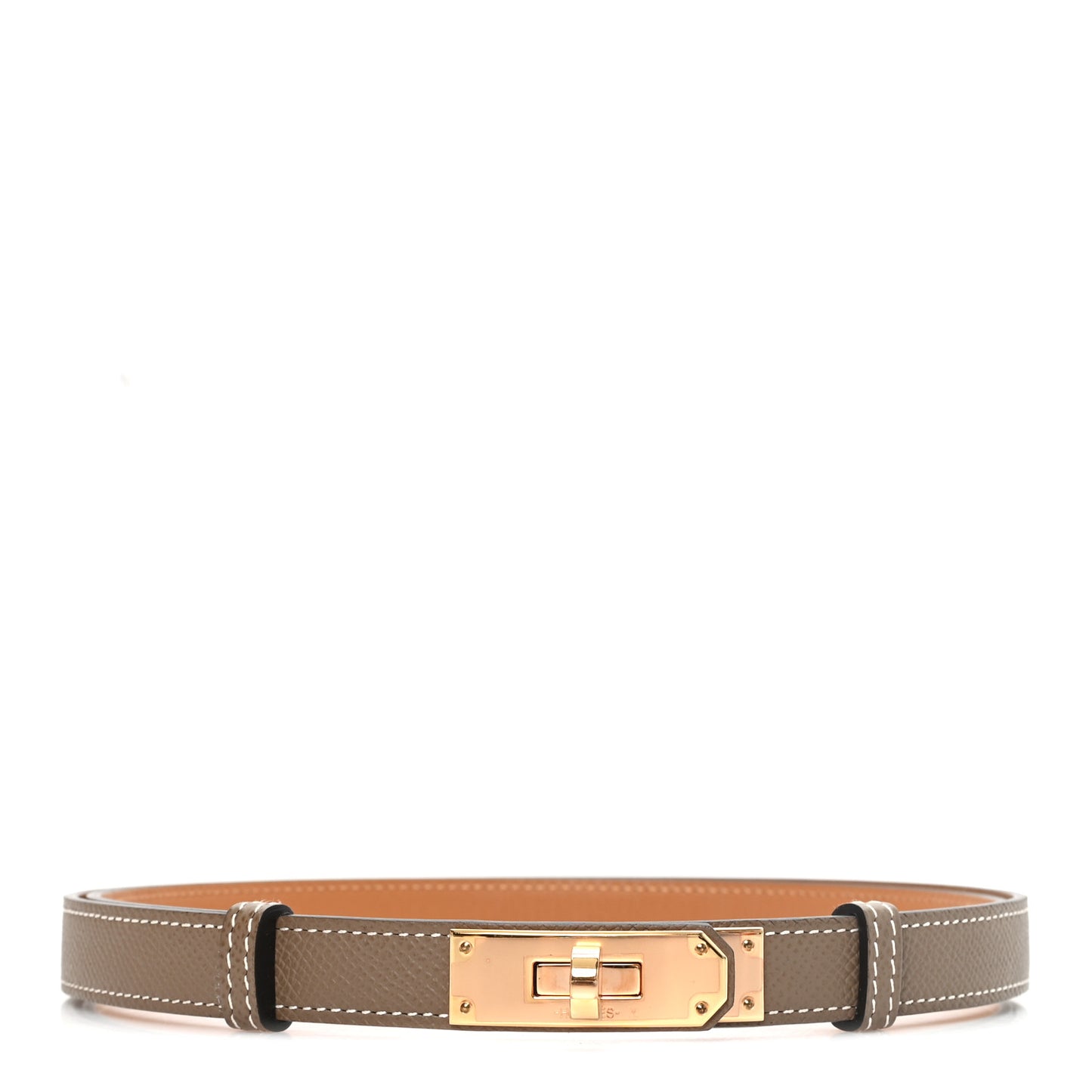 Epsom Kelly Belt Etoupe