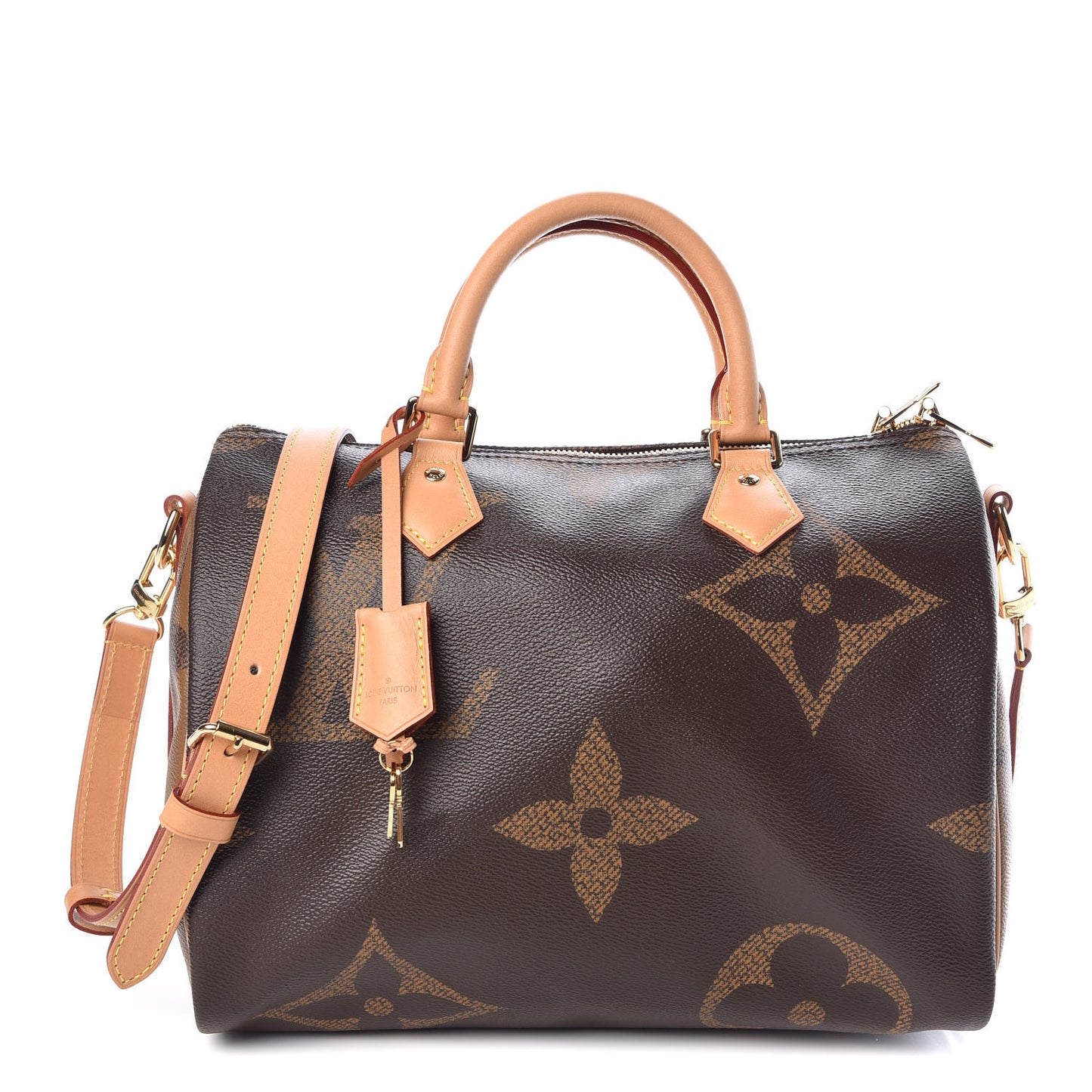 Reverse Monogram Giant Speedy Bandouliere 30