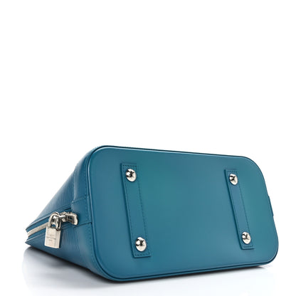 Louis Vuitton Epi Alma PM Cyan 4 of 8