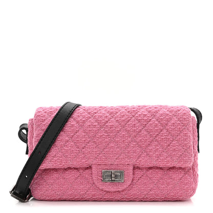 Chanel Tweed Easy 2.55 Reissue Flap Pink 1 of 12