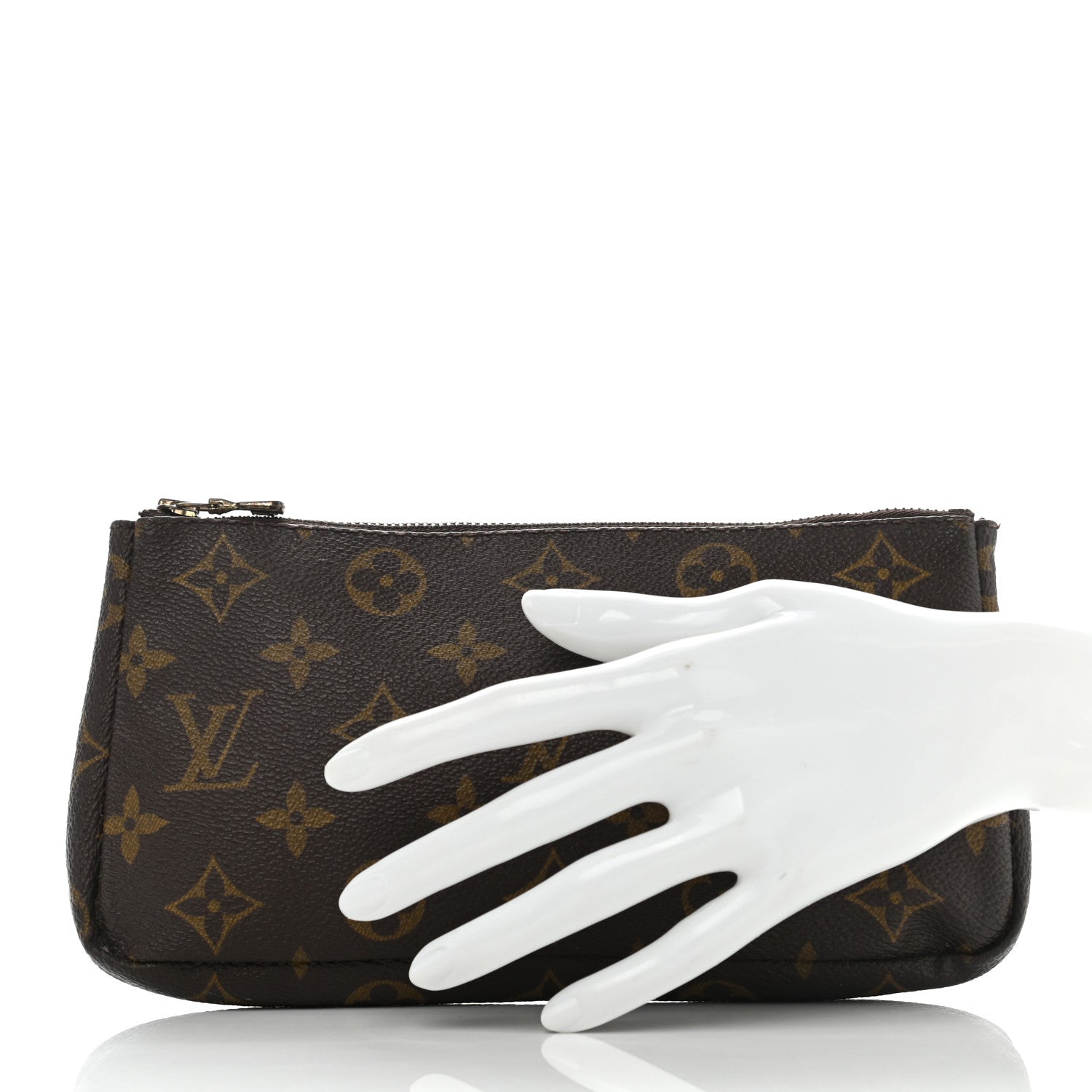 Louis Vuitton Monogram Sac Shopping Tote Pochette Accessories 2 of 16