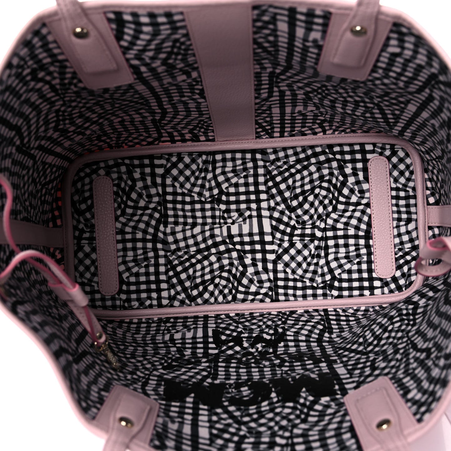 Visetos Medium Liz Reversible Shopper Tote Powder Pink