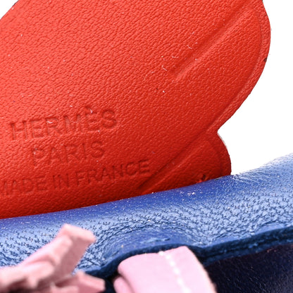 Hermes Milo Lambskin Grigri Rodeo Pegase Horse Bag Charm PM Bleu France Mauve Sylvestre Capucine 3 of 5