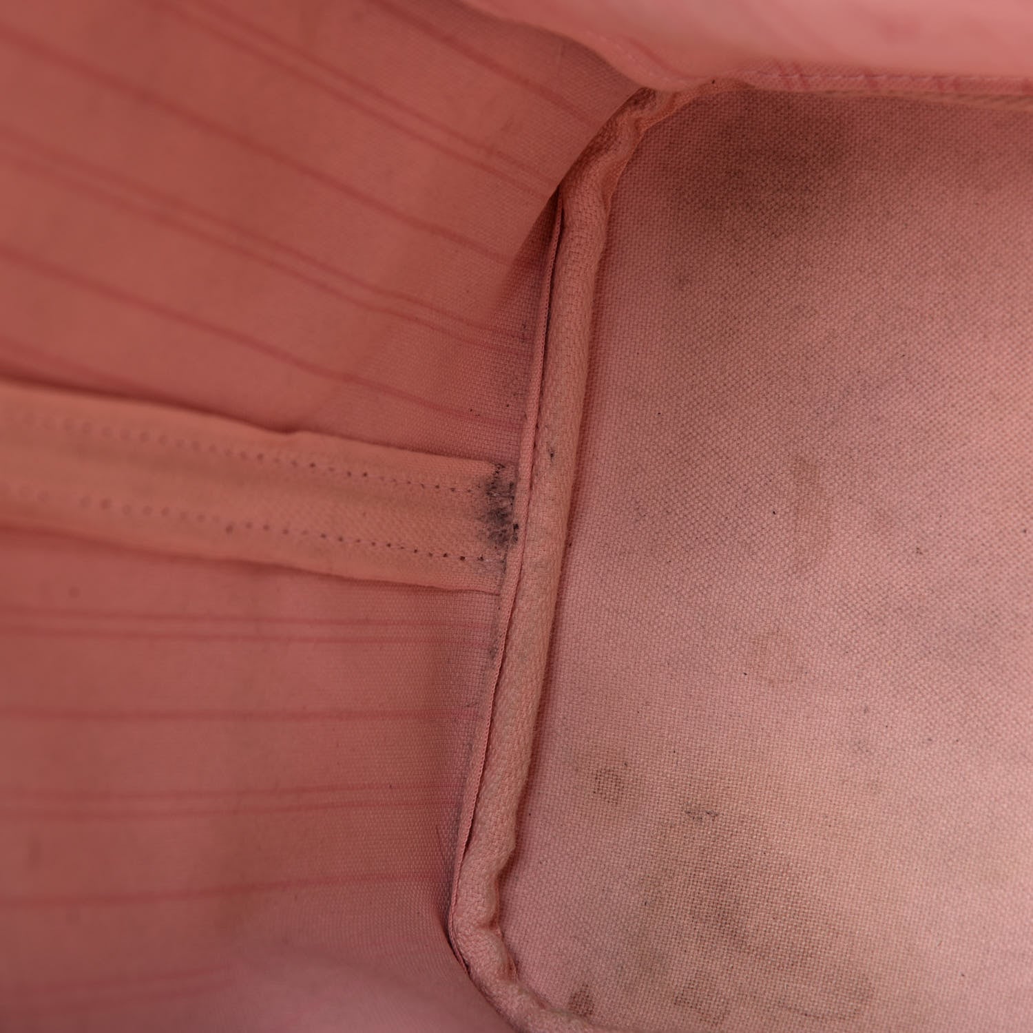 Louis Vuitton Damier Ebene Neo Neverfull MM Rose Ballerine 12 of 14