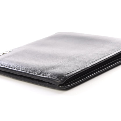 Prada Soft Calf Bi-Fold Wallet Black 7 of 11