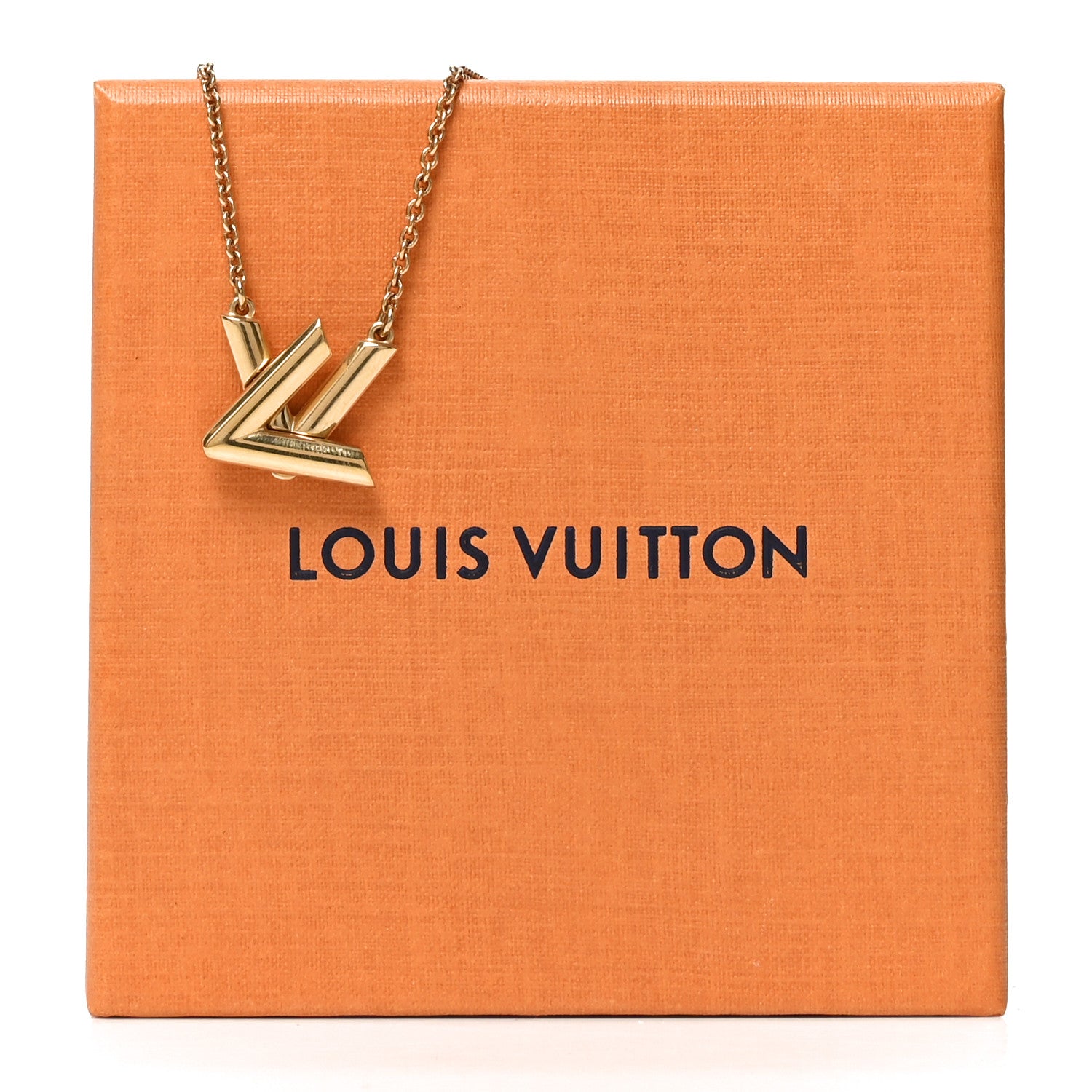 Louis Vuitton Metal GO-14 Necklace Gold 1788112 – FASHIONPHILE