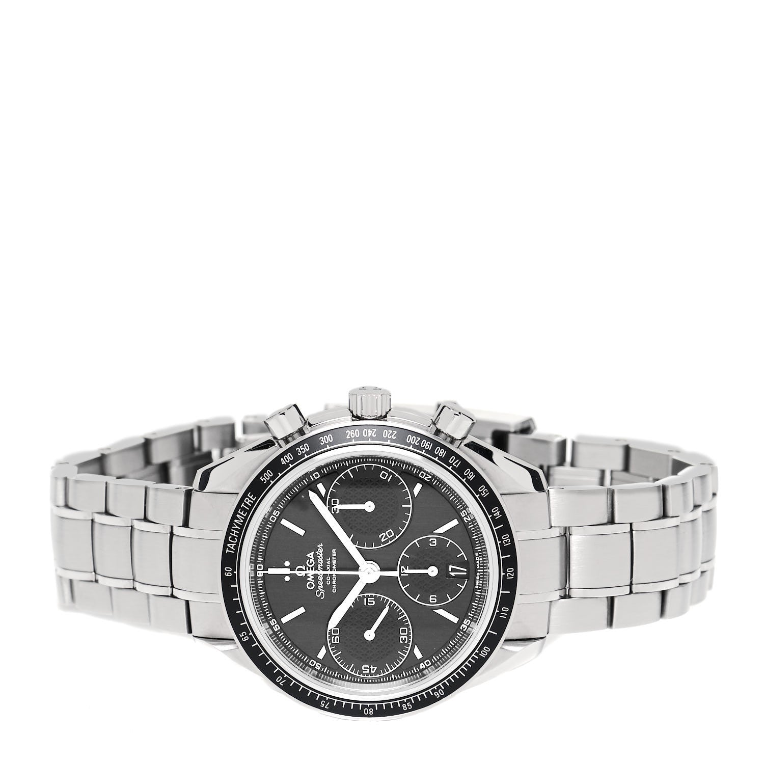 Omega Stainless Steel 40mm Speedmaster Racing Co-Axial Chronograph Automatic Watch Black 326.30.40.50.01.001 2 of 5