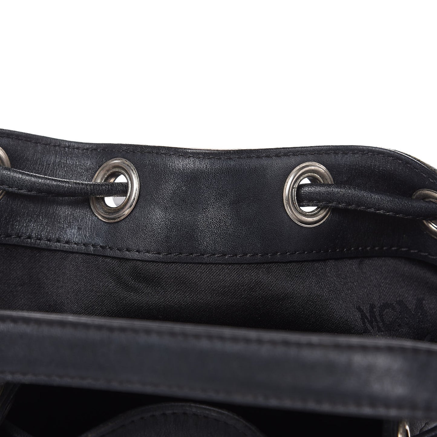 Visetos Essential Drawstring Bucket Bag Black