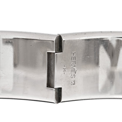 Hermes Enamel Wide Clic Clac H Bracelet GM Orange 3 of 3
