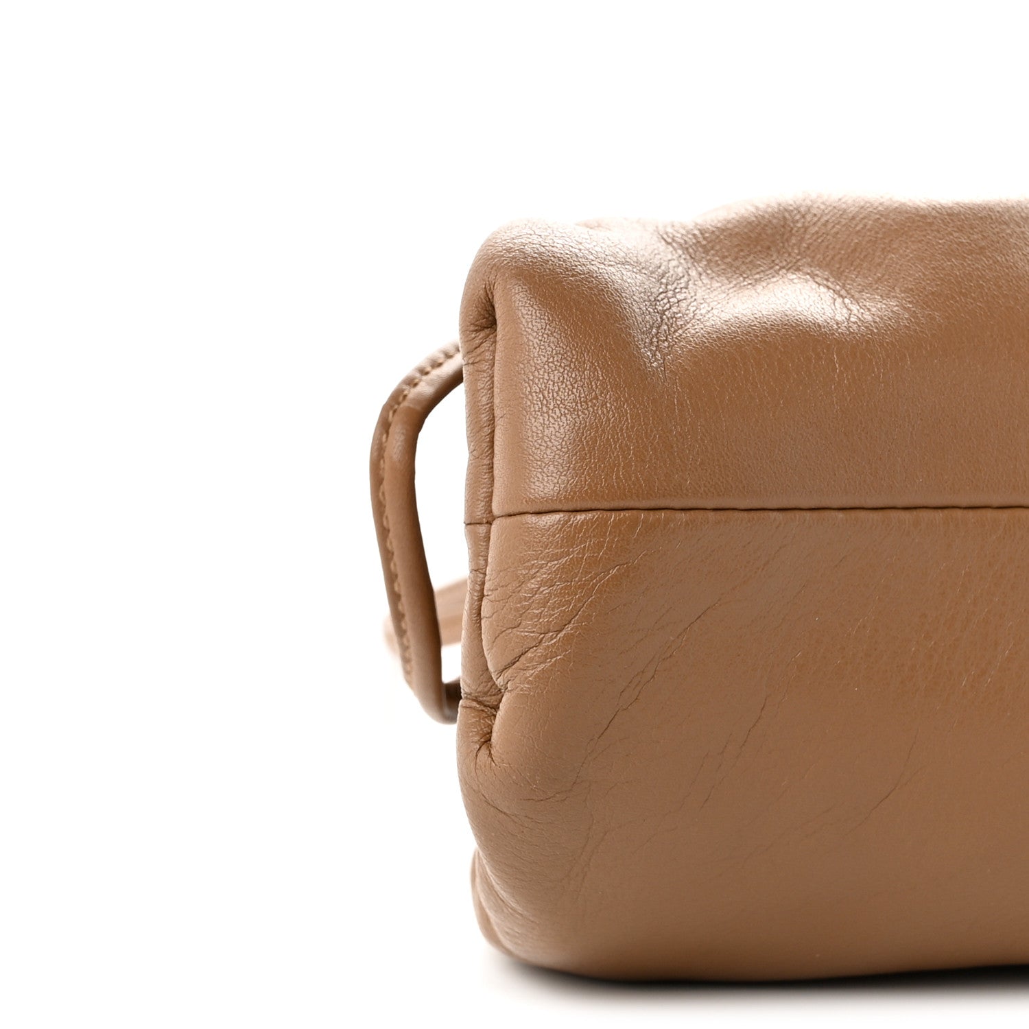 Bottega Veneta Butter Calfskin The Mini Pouch Camel 9 of 10