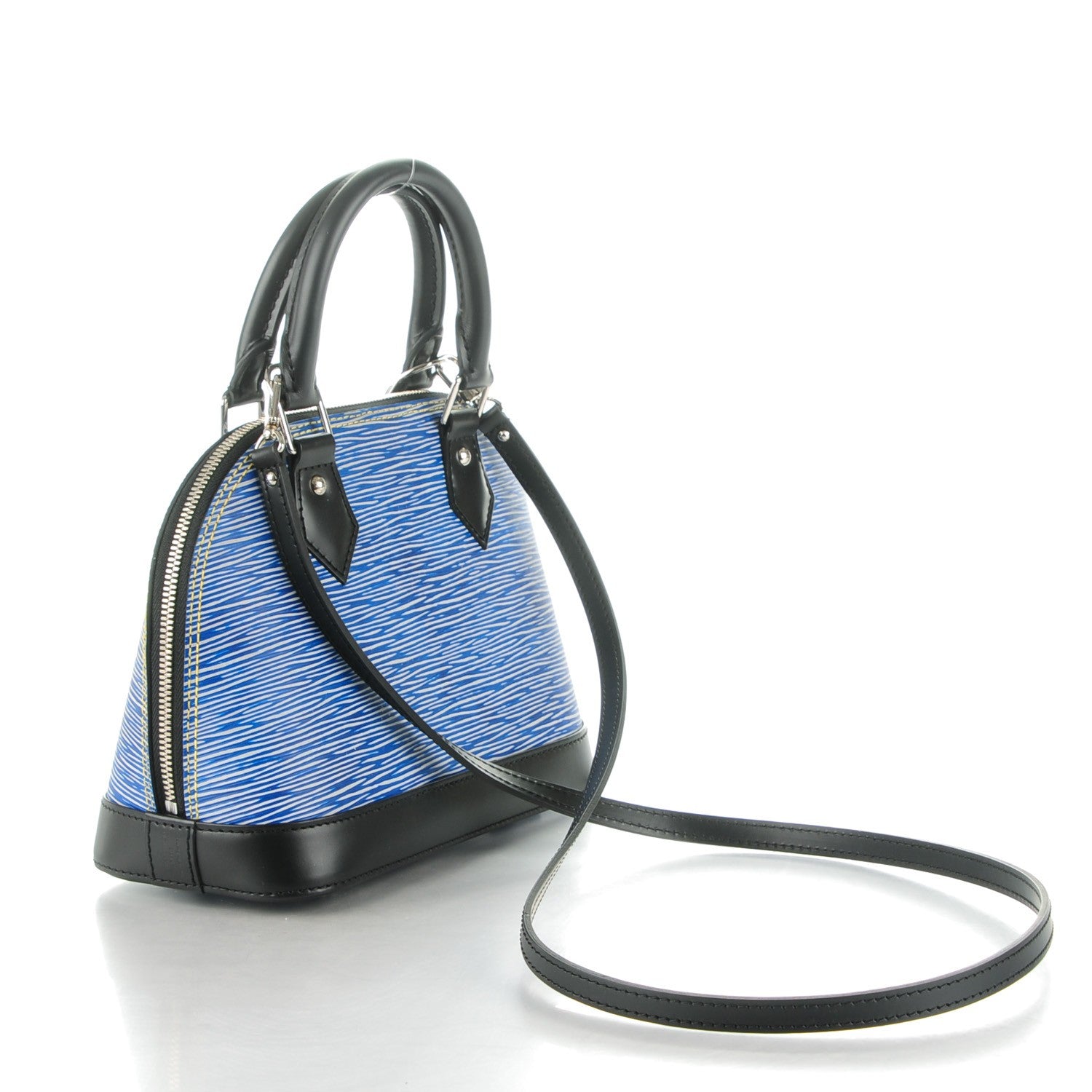 Louis Vuitton Epi Alma BB Denim Light 3 of 8