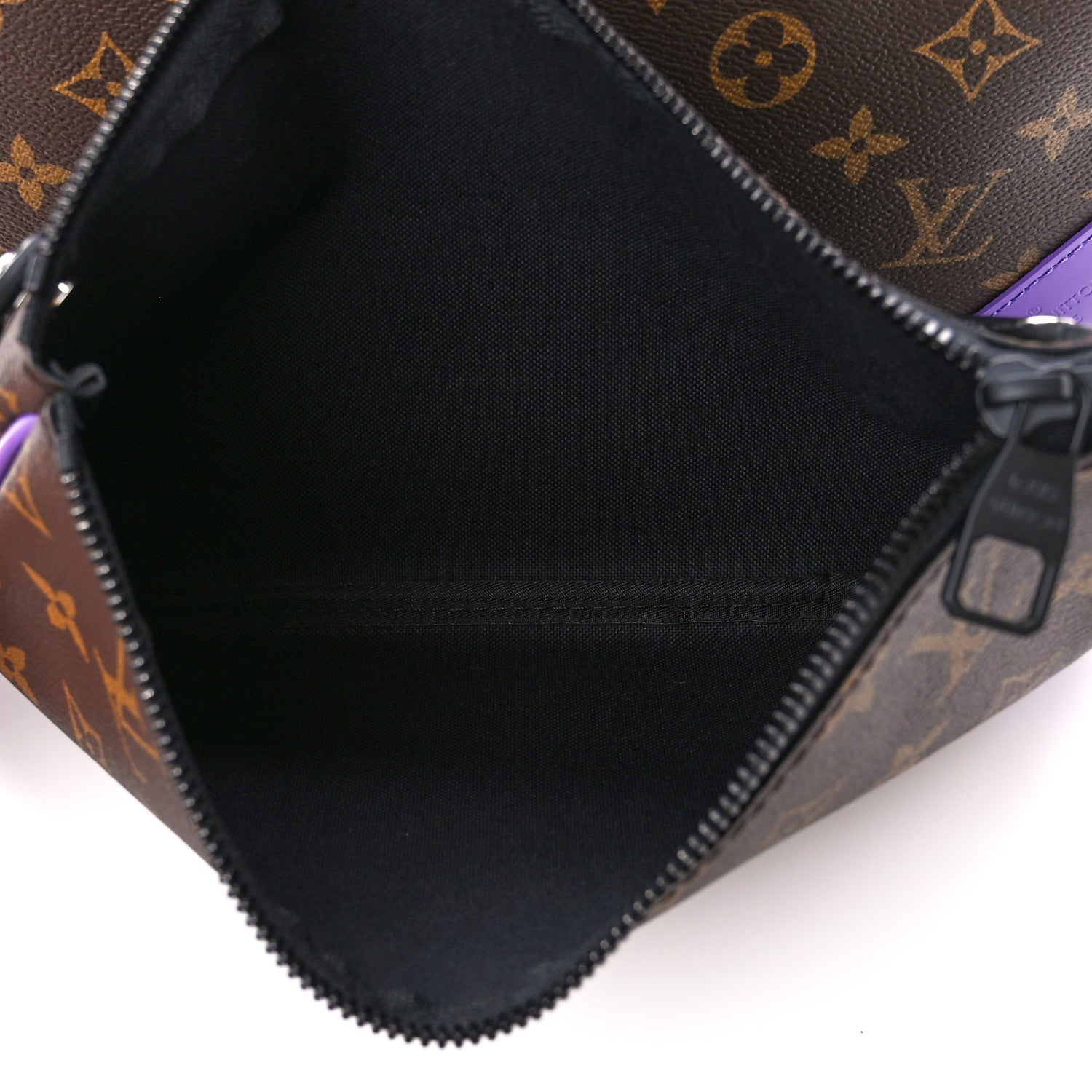 Louis Vuitton Monogram Macassar Trio Messenger Purple Purple 8 of 14