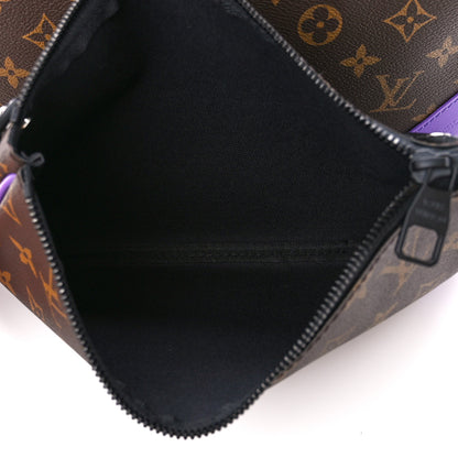 Louis Vuitton Monogram Macassar Trio Messenger Purple Purple 8 of 14