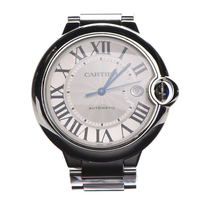 Cartier Stainless Steel 42mm Ballon Bleu De Automatic Watch 1 of 9