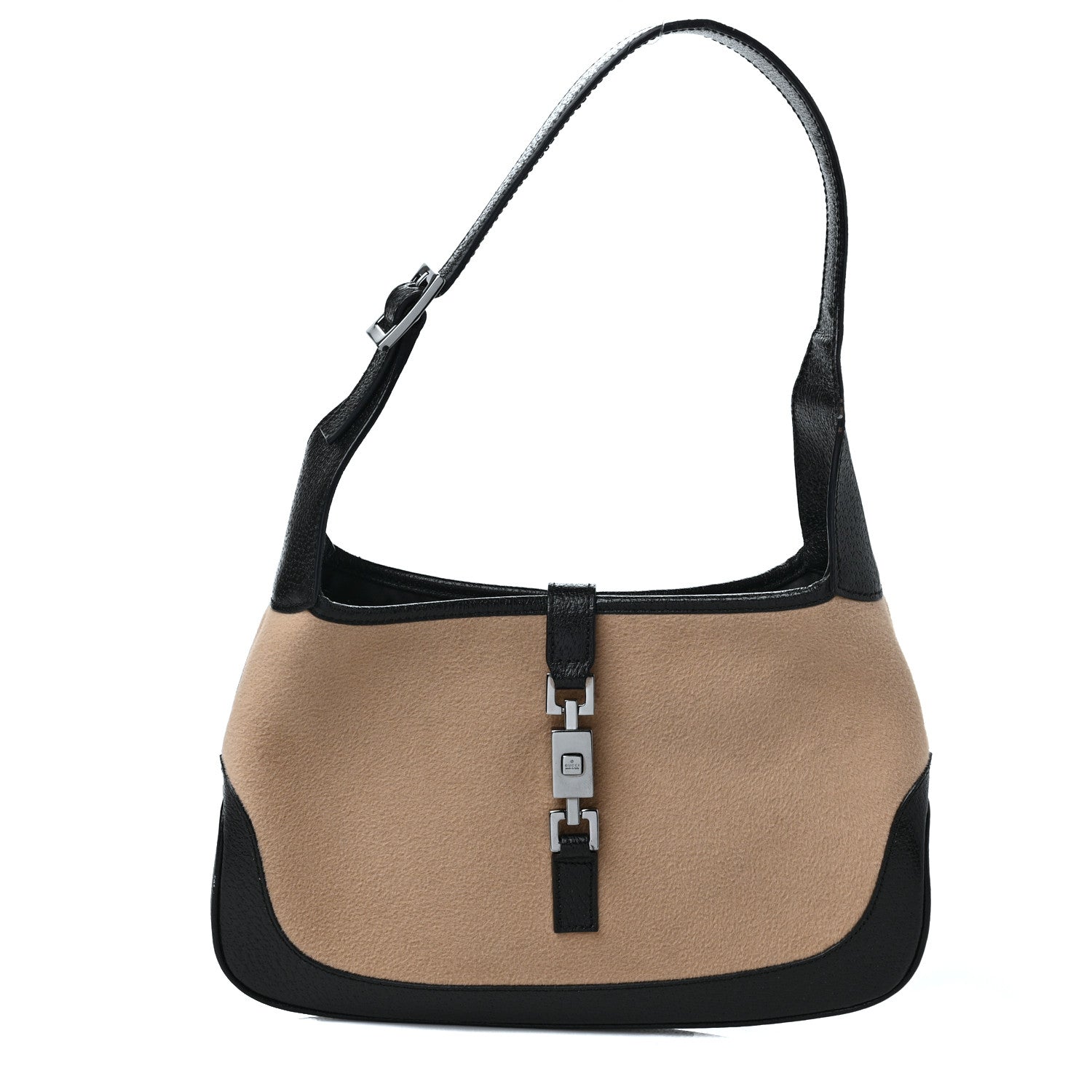 Gucci Suede Small Jackie O Hobo Beige 1 of 11
