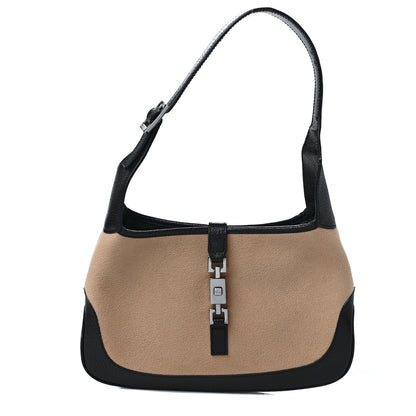 Gucci Suede Small Jackie O Hobo Beige 1 of 11