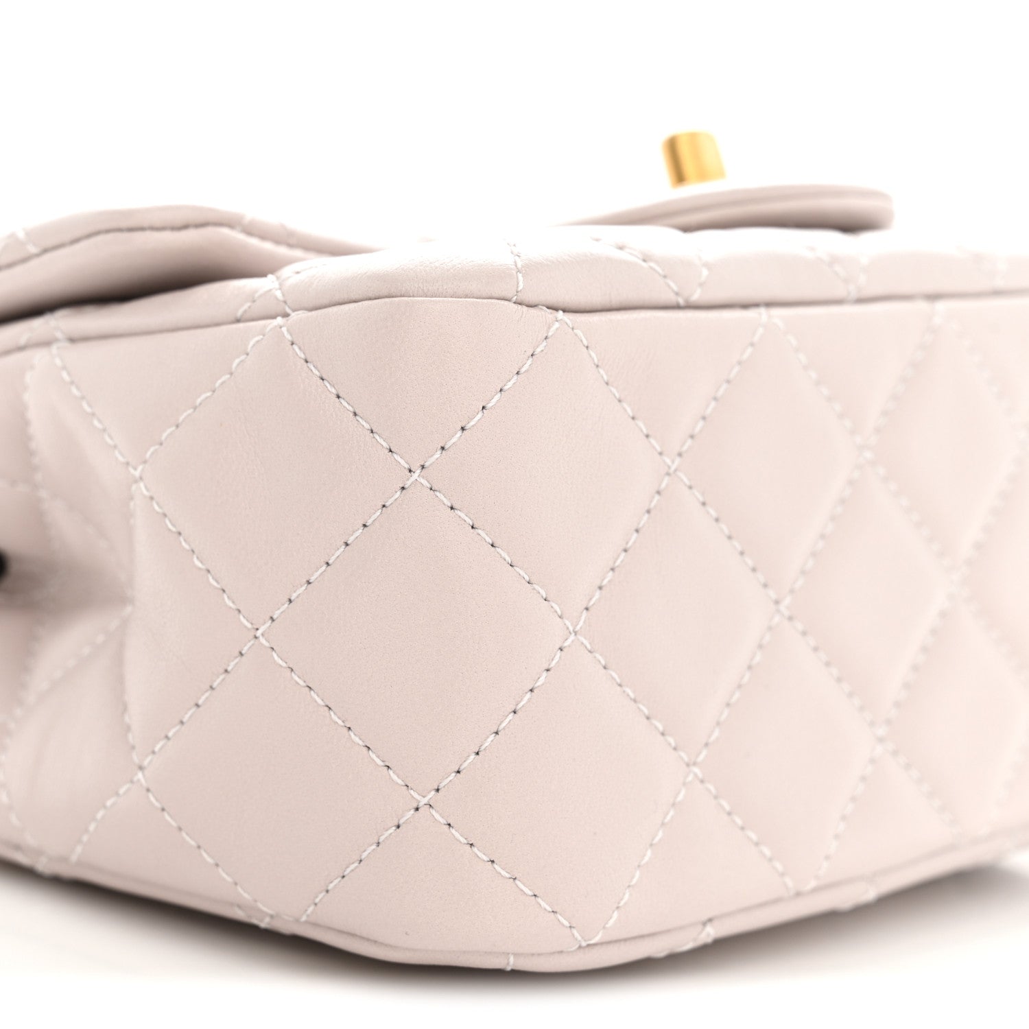 Chanel Lambskin Quilted Mini Pearl Crush Flap Light Purple 9 of 11