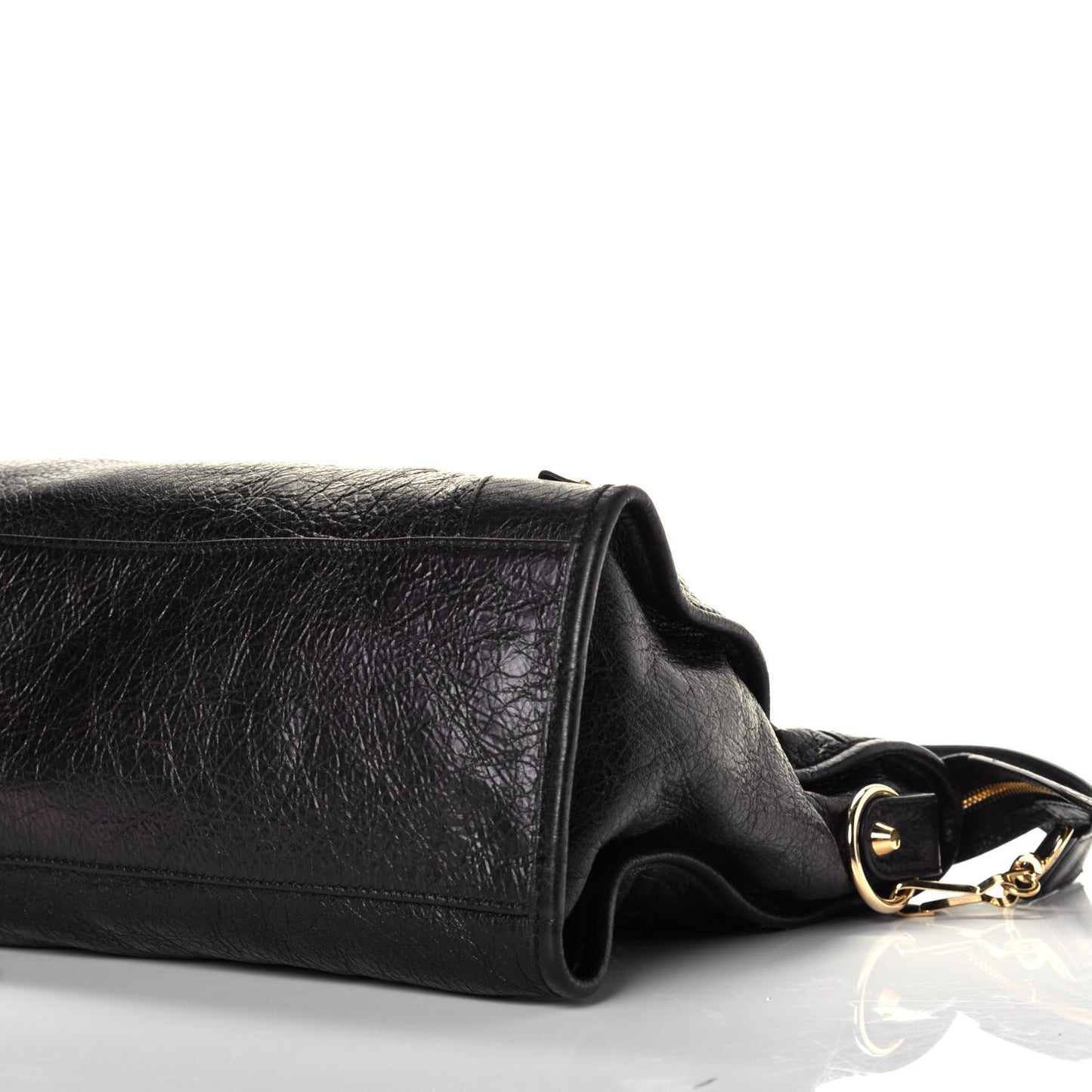 Agneau Classic Gold Hardware City Black