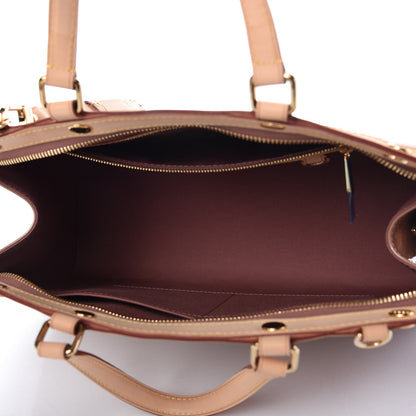Louis Vuitton Vernis Brea MM Rose Velours 5 of 9