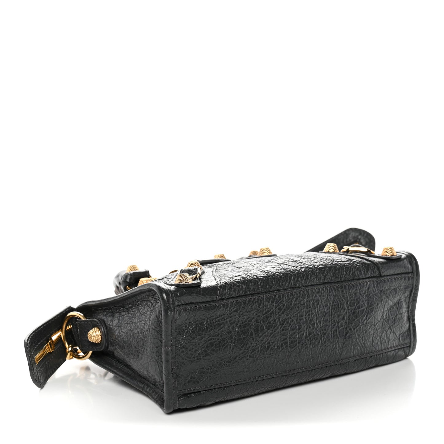 Agneau Giant 12 Gold Hardware Mini City Gris Fossile