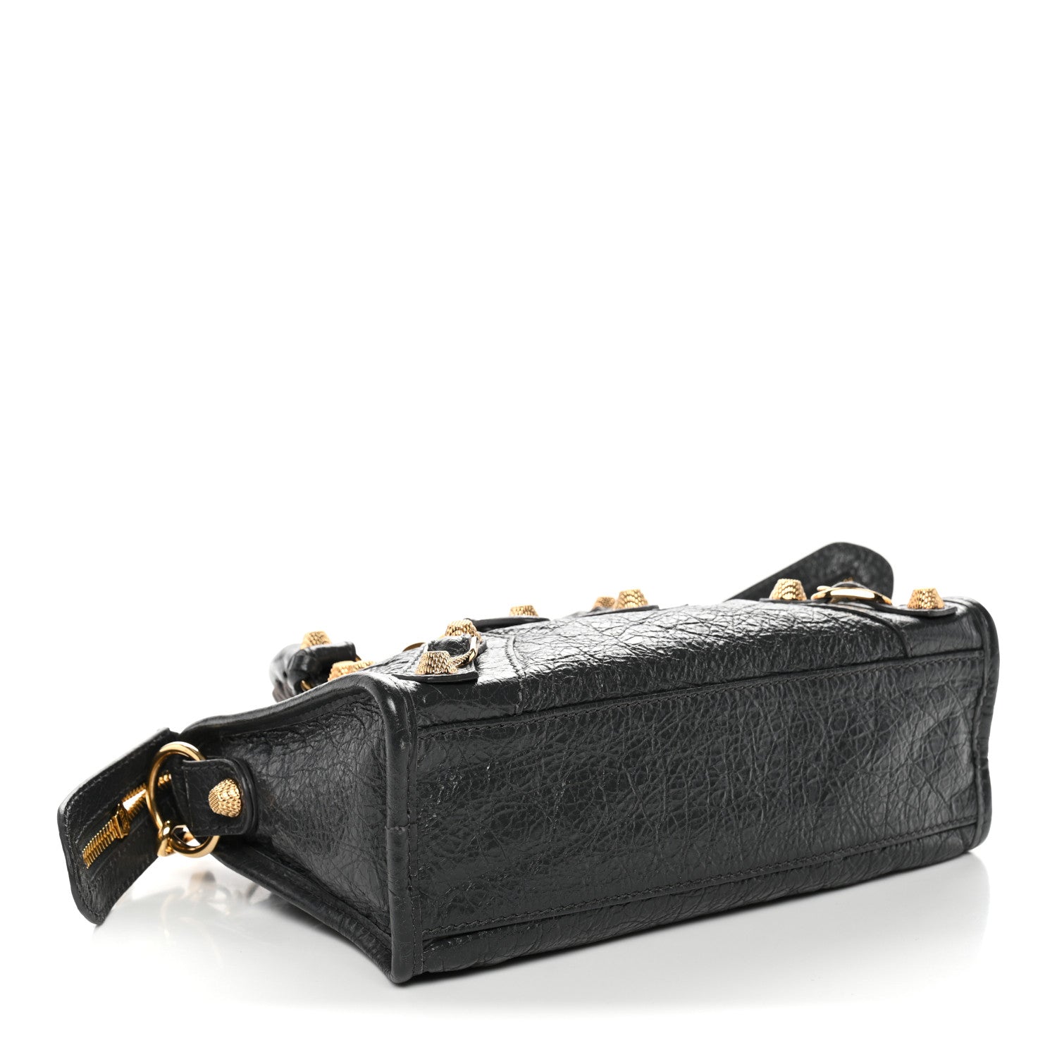 Balenciaga Agneau Giant 12 Gold Hardware Mini City Gris Fossile 5 of 11