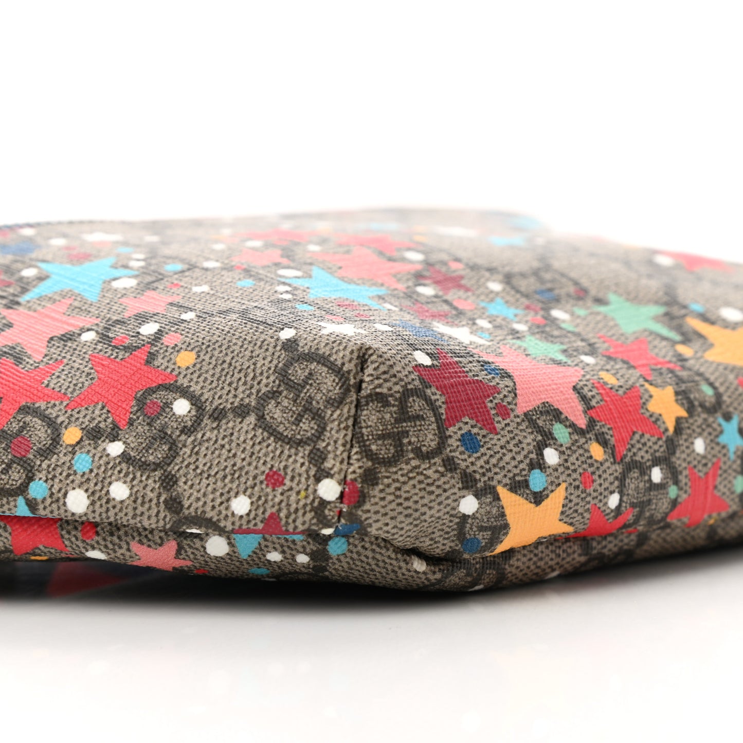 GG Supreme Monogram Web Childrens Star Print Belt Bag Multicolor