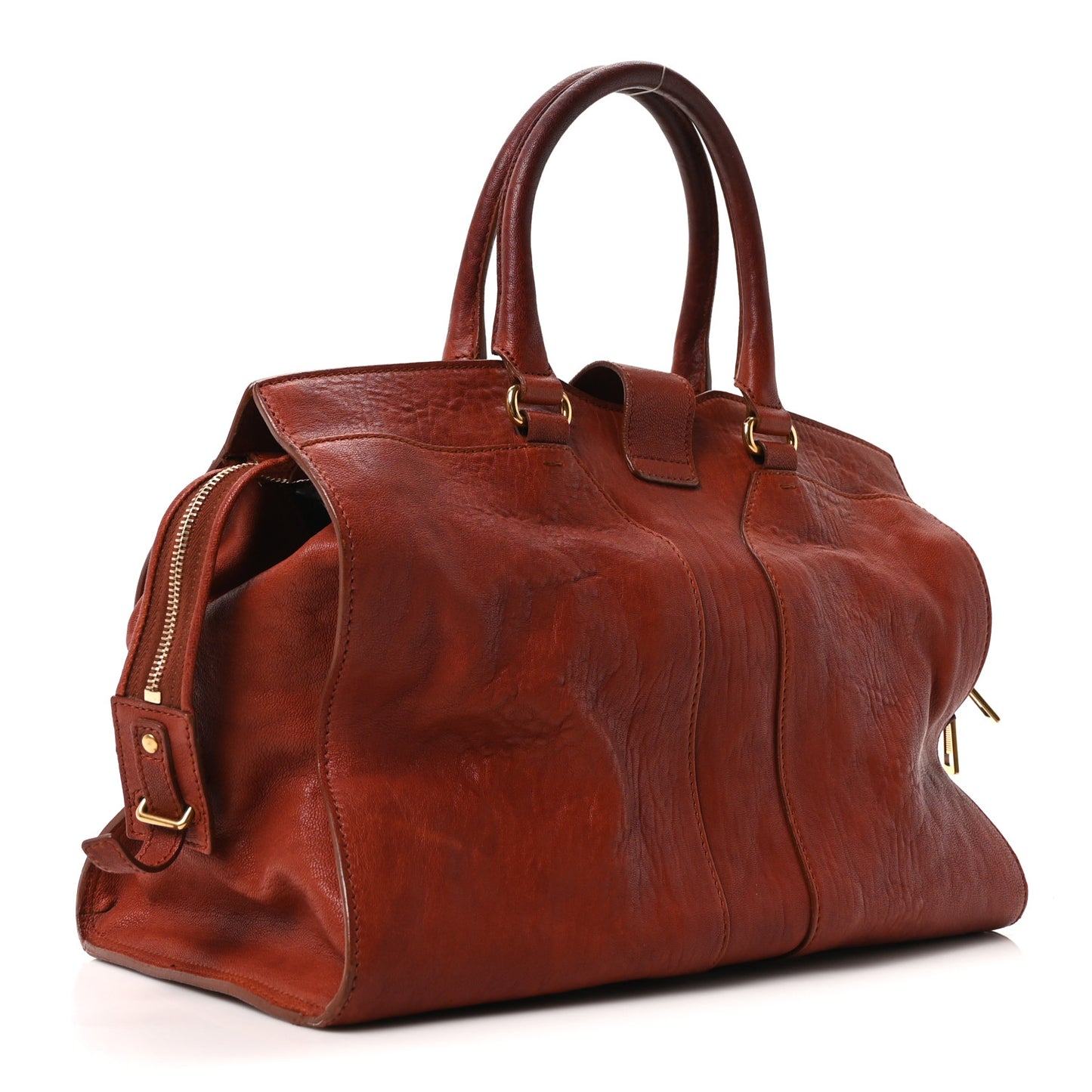 Sheepskin Medium Cabas ChYc Ambra