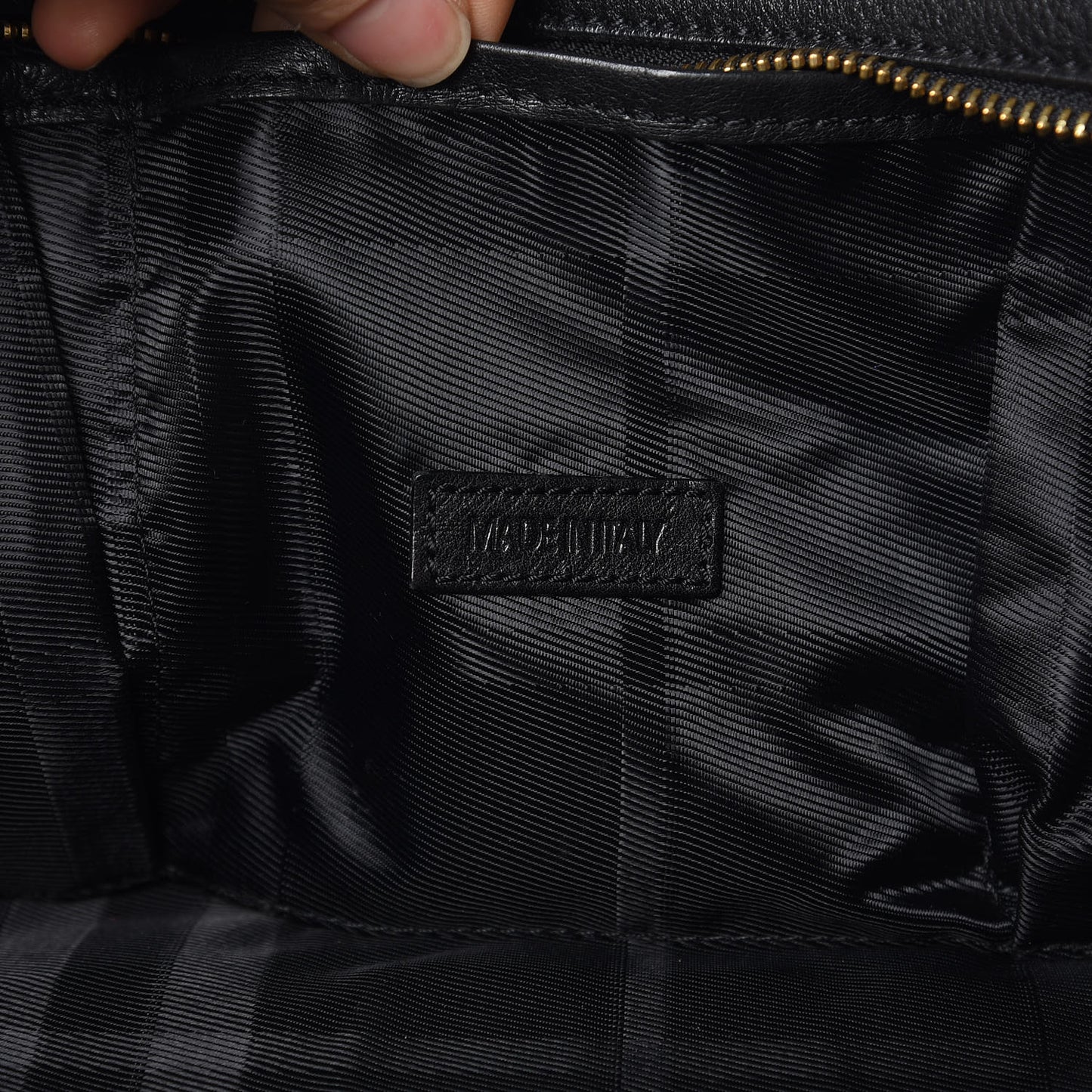 House Check Quilted Large Manor Tote Black