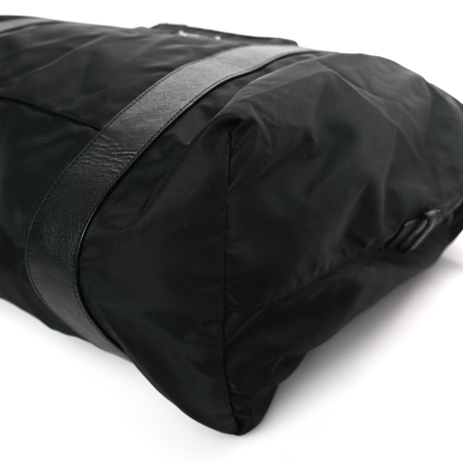 Prada Tessuto Nylon Saffiano Tote Black 8 of 8