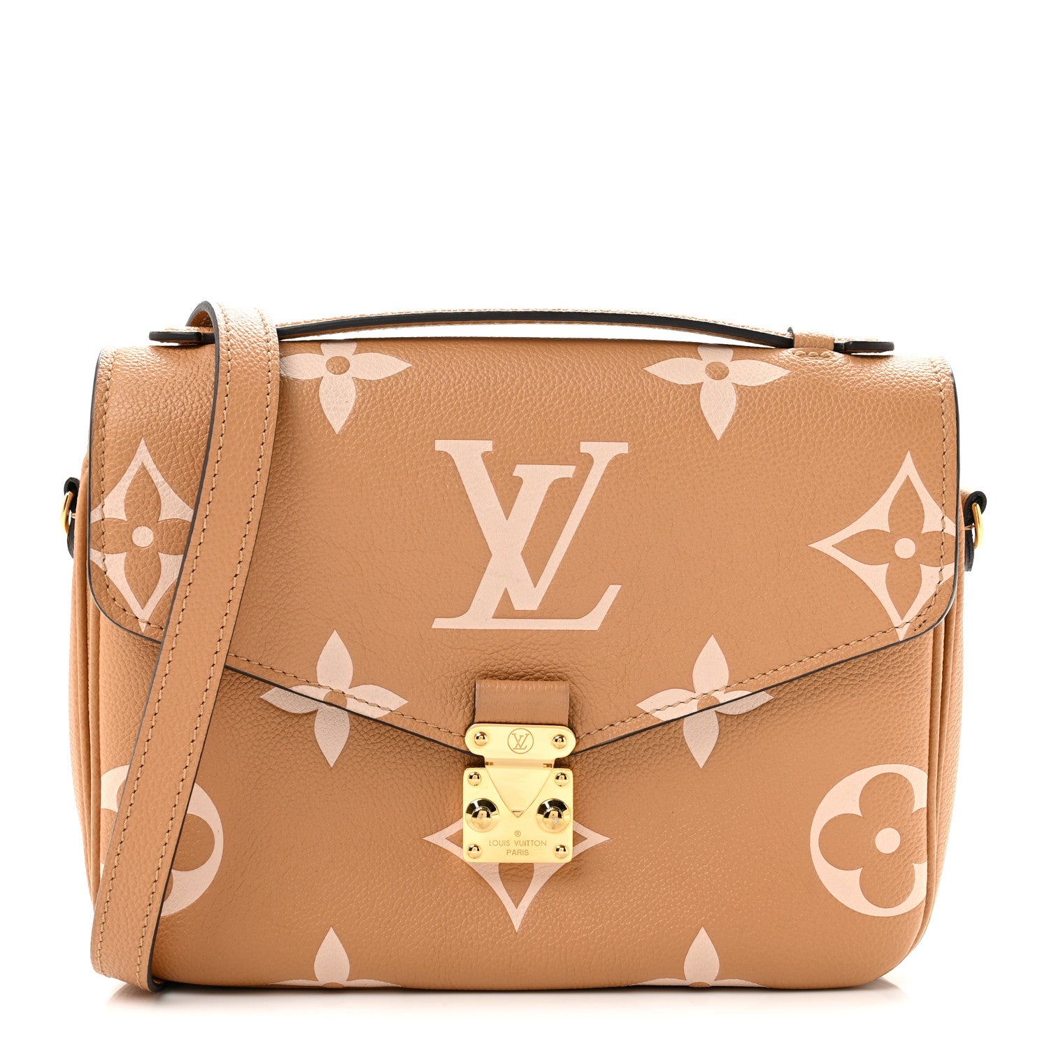 Louis Vuitton Empreinte Monogram Giant Pochette Metis Arizona Beige 1 of 11