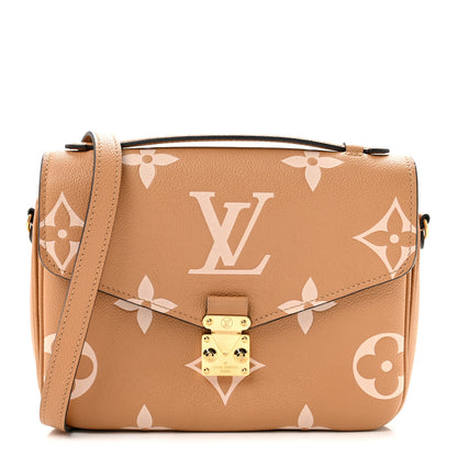 Louis Vuitton Empreinte Monogram Giant Pochette Metis Arizona Beige 1 of 11