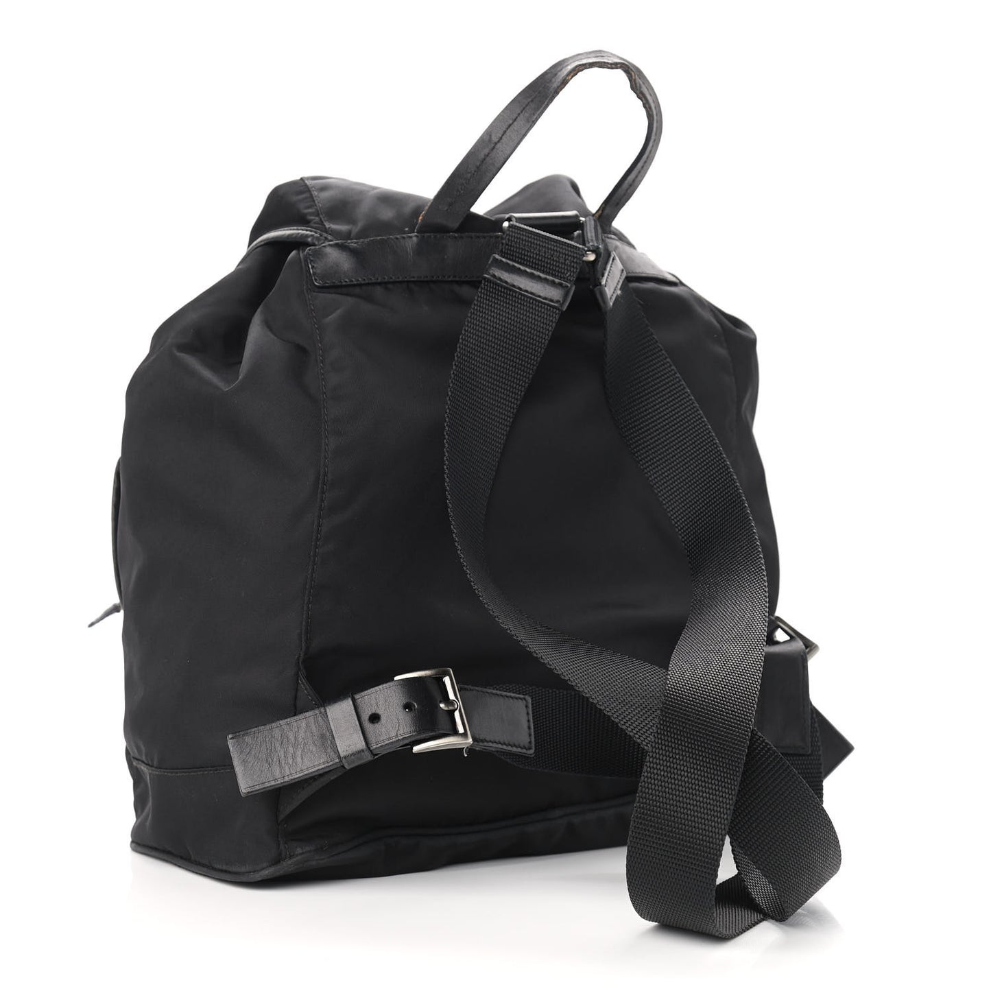 Nylon Vela Medium Backpack Black