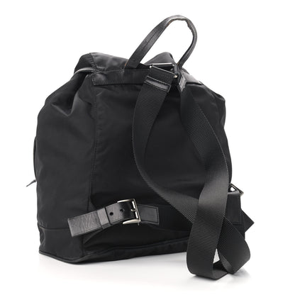 Prada Nylon Vela Medium Backpack Black 3 of 11