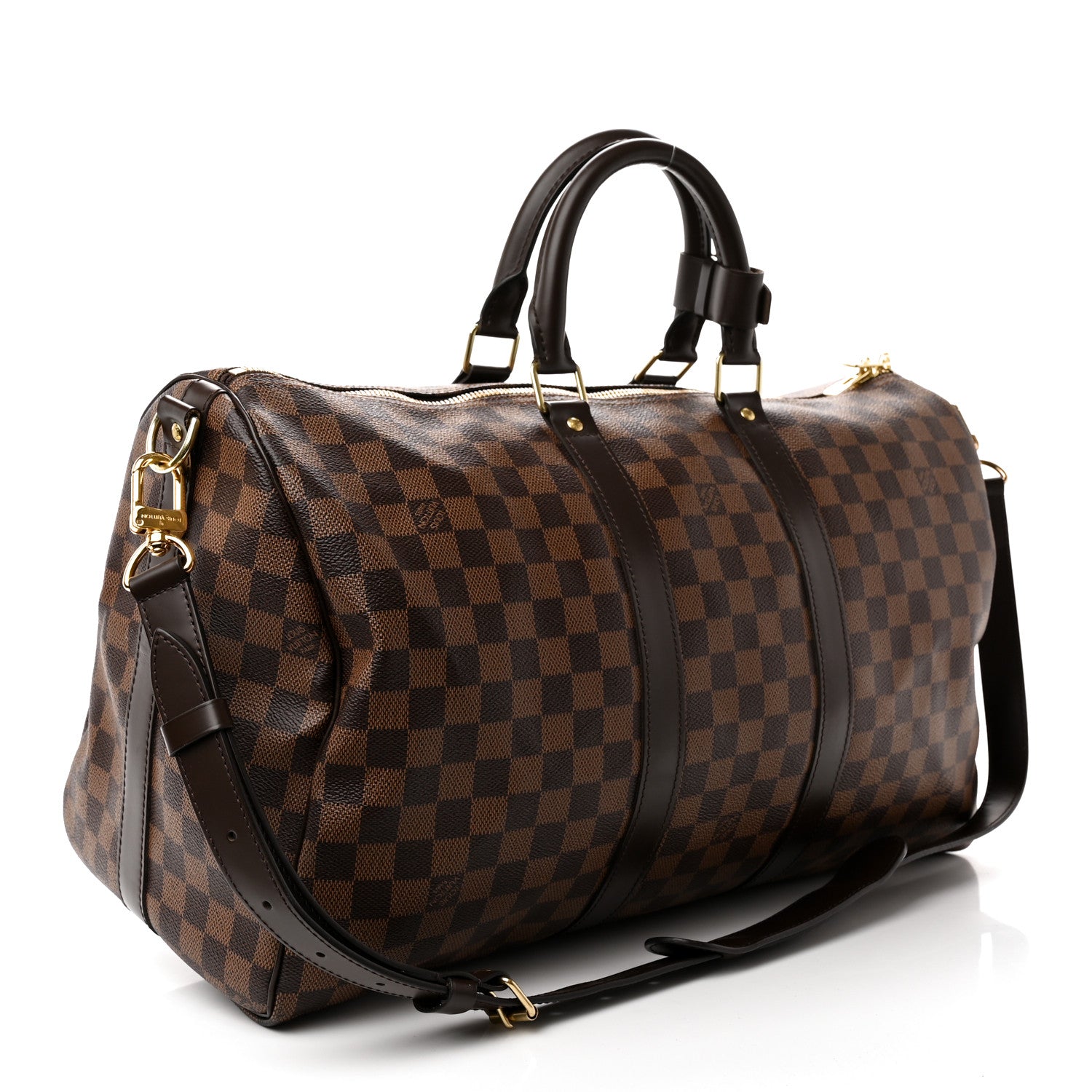 Louis Vuitton Damier Ebene Keepall Bandouliere 45 2 of 14