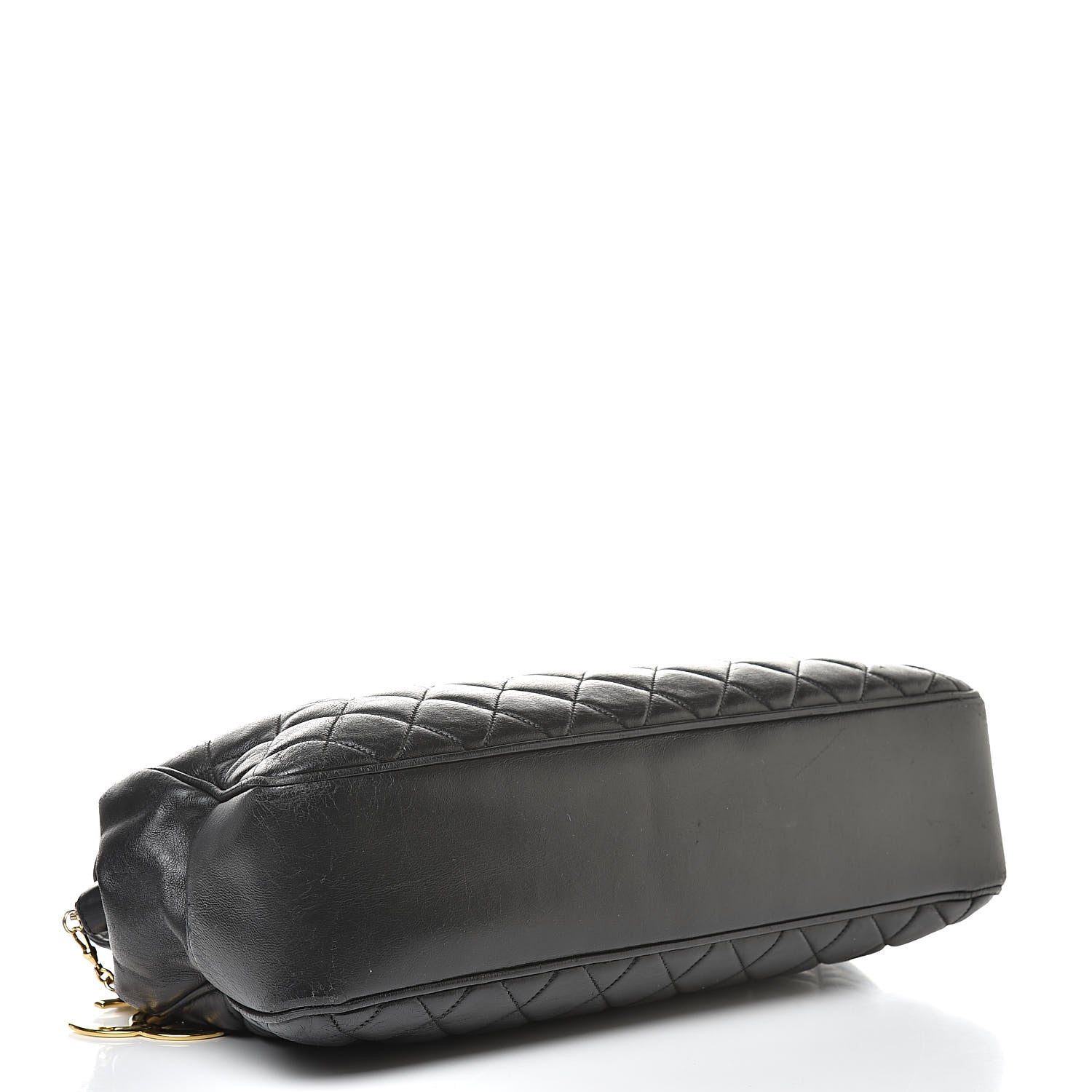 Chanel Lambskin Quilted Shoulder Bag Black 4 of 21