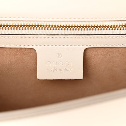Gucci Calfskin Small Sylvie Shoulder Bag Off White 5 of 12