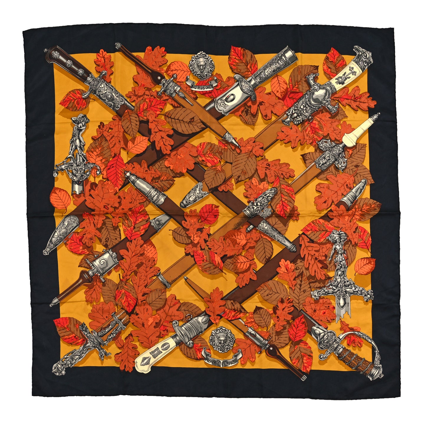 Silk Au Plus Dru Scarf 90