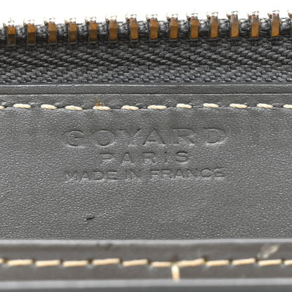 Goyard Goyardine Matignon Zip Around GM Wallet Grey 10 of 20