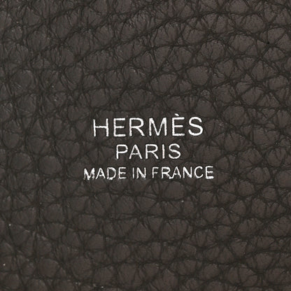 Hermes Taurillon Clemence Picotin Lock 18 PM Gris Asphalte 6 of 12